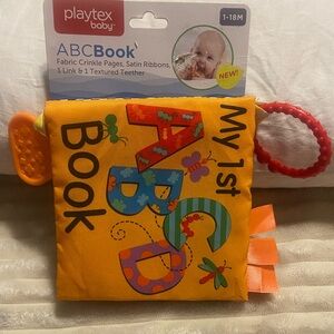 Playtex ABC Learning Book - Orange and Red